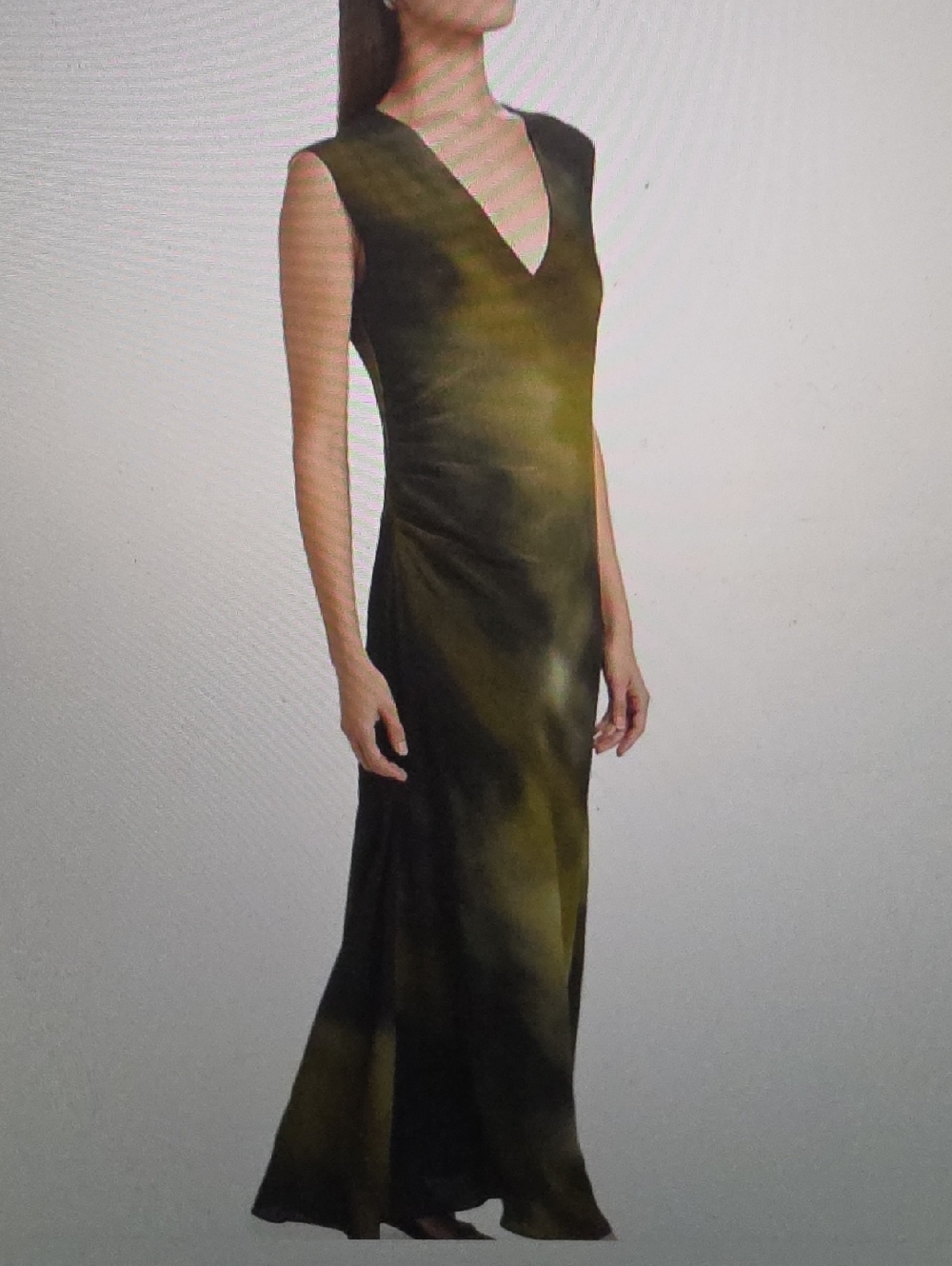 Maria Cher Varela Mika Silk Abstract Dress Size Xs $795